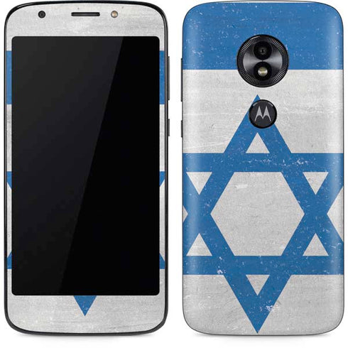 Israel Flag Distressed Moto E5 Play Skin